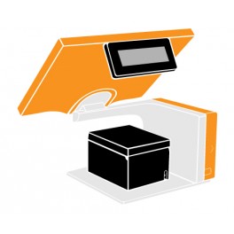 Pack Caisse Tactile AURES Sango i3 15 pouces (TPV + Imprimante tickets thermique) Pack Caisse Tactile AURES Sango i3 15 pouces (TPV + Imprimante tickets thermique)