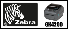 Imprimante Zebra GK420