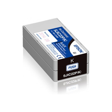 Cartouche d'encre couleur Noire Imprimante Etiquettes EPSON ColorWorks 3500