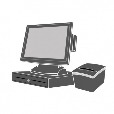 Pack Caisse Tactile 15 pouces C.H.R