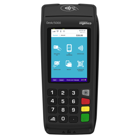 Lecteur Carte Bleue INGENICO Desk 5000