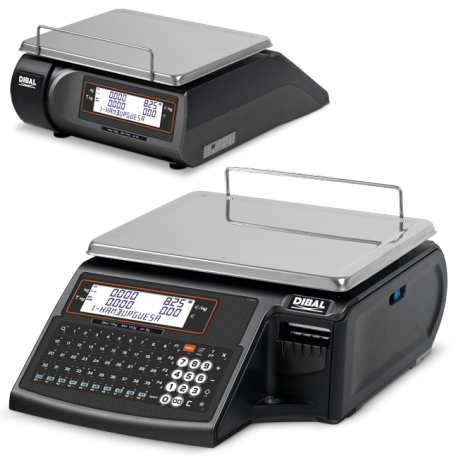 Balance étiquettes (ou tickets) DIBAL D-545