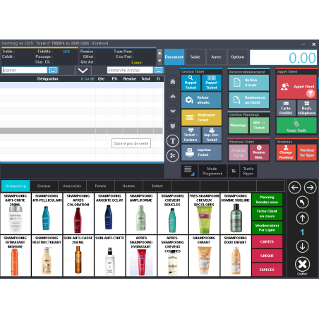 Gestmag Coiffure : logiciel complet pour coiffeurs