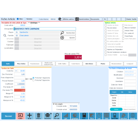 Gestmag version C.H.R (Logiciel Auto-Certifié)